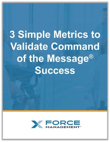 3 Simple Metrics to Validate Command of the Message Success