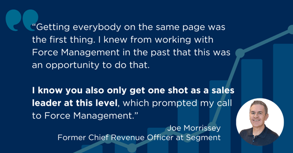 Joe Morrissey quote on Force Management