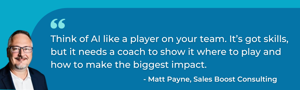 Matt Payne Quote AI Playbook